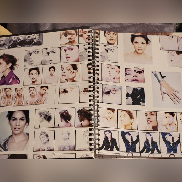 Cindy Crawford's Basic Face: A Makeup Workbook - Hardcover 1996 - Picture 4 of 8